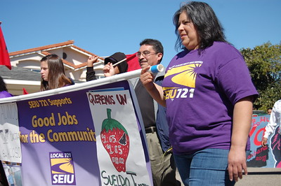 Cesar Chavez March Oxnard 2012 - SEIU Local 721