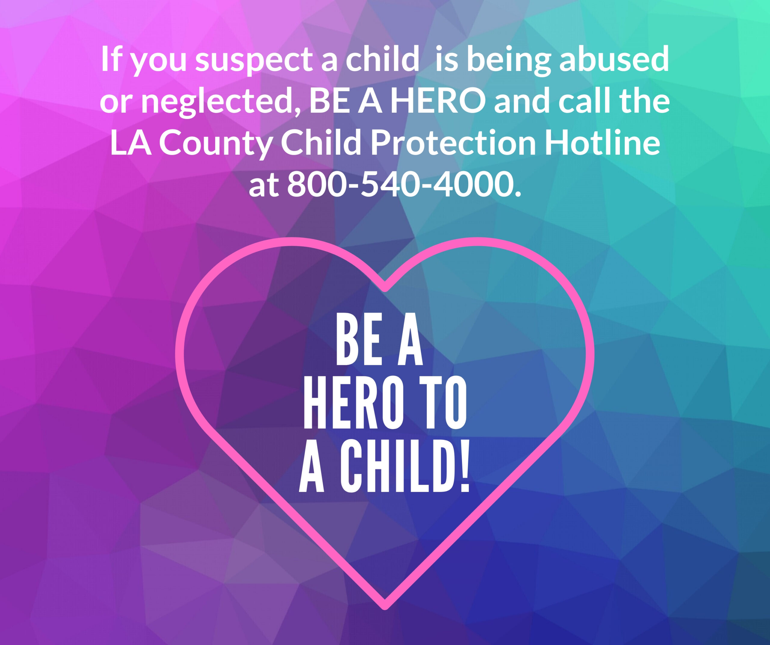 Remind Your Network Call The Child Protection Hotline If You Suspect 