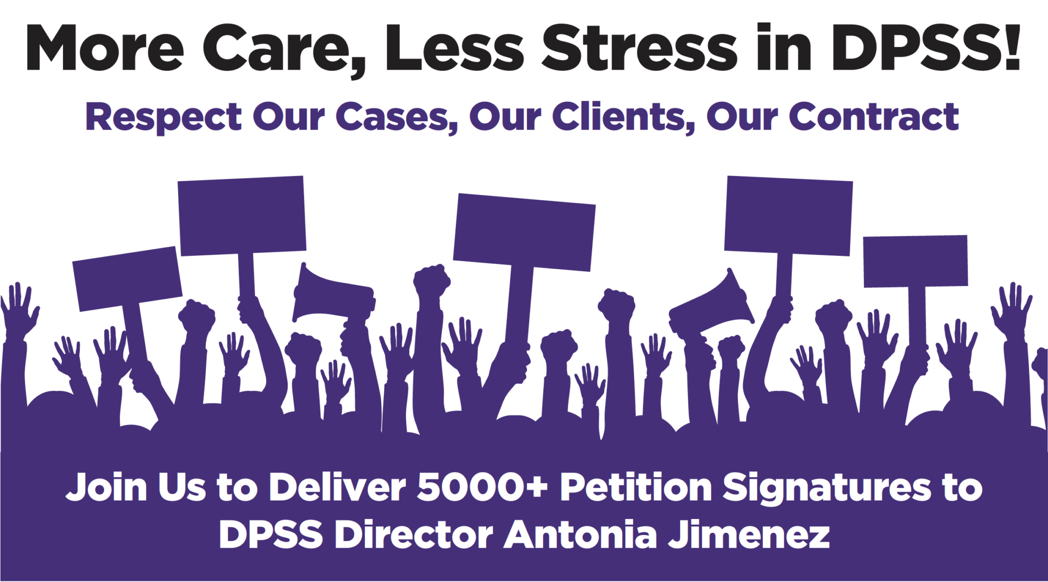 LA County DPSS Action at Crossroads THIS WEDNESDAY SEIU Local 721