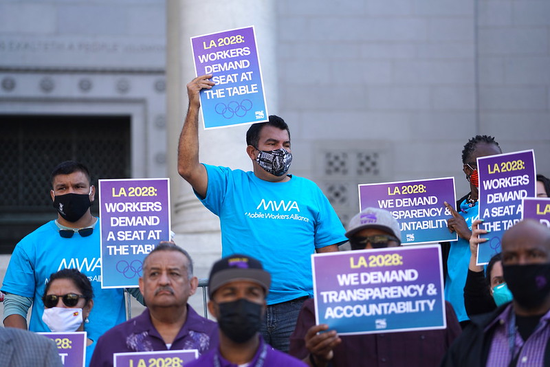 SEIU 721, Other Labor Groups, Rally And Demand Transparency, Seat At ...