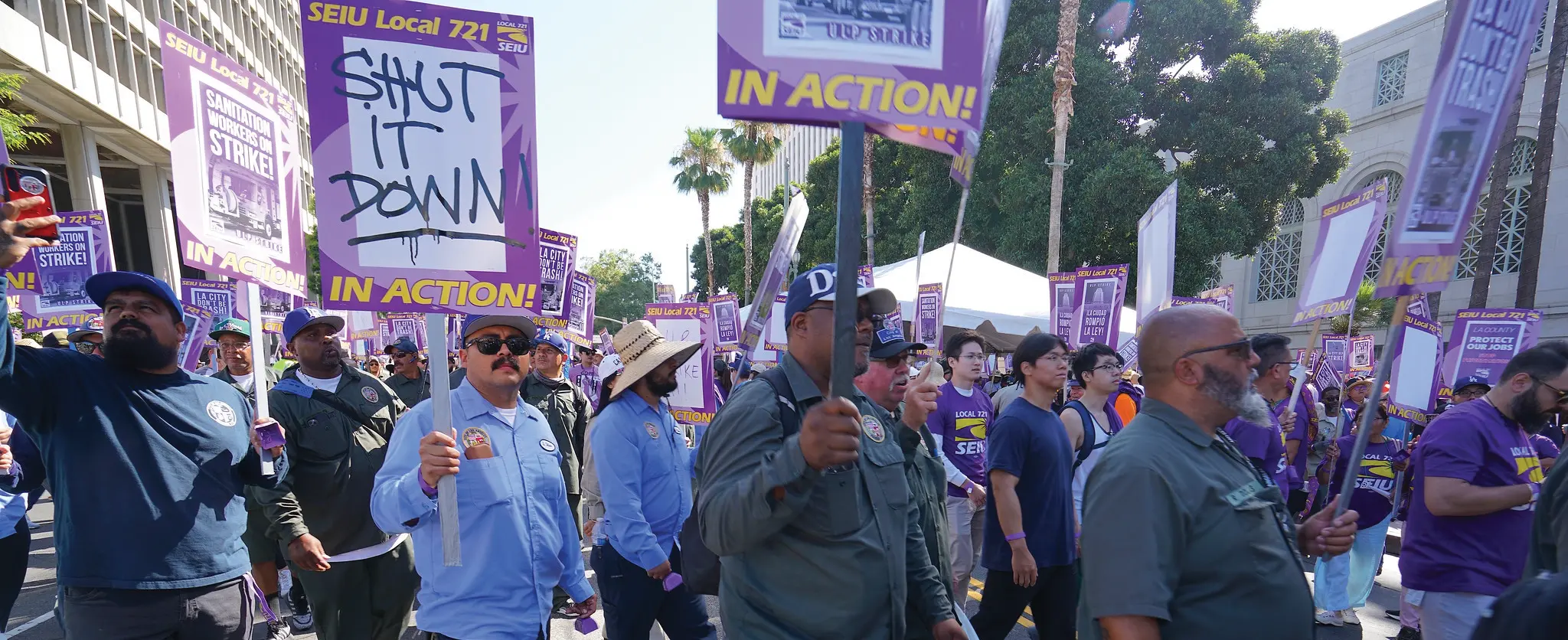 SEIU 721 In Action